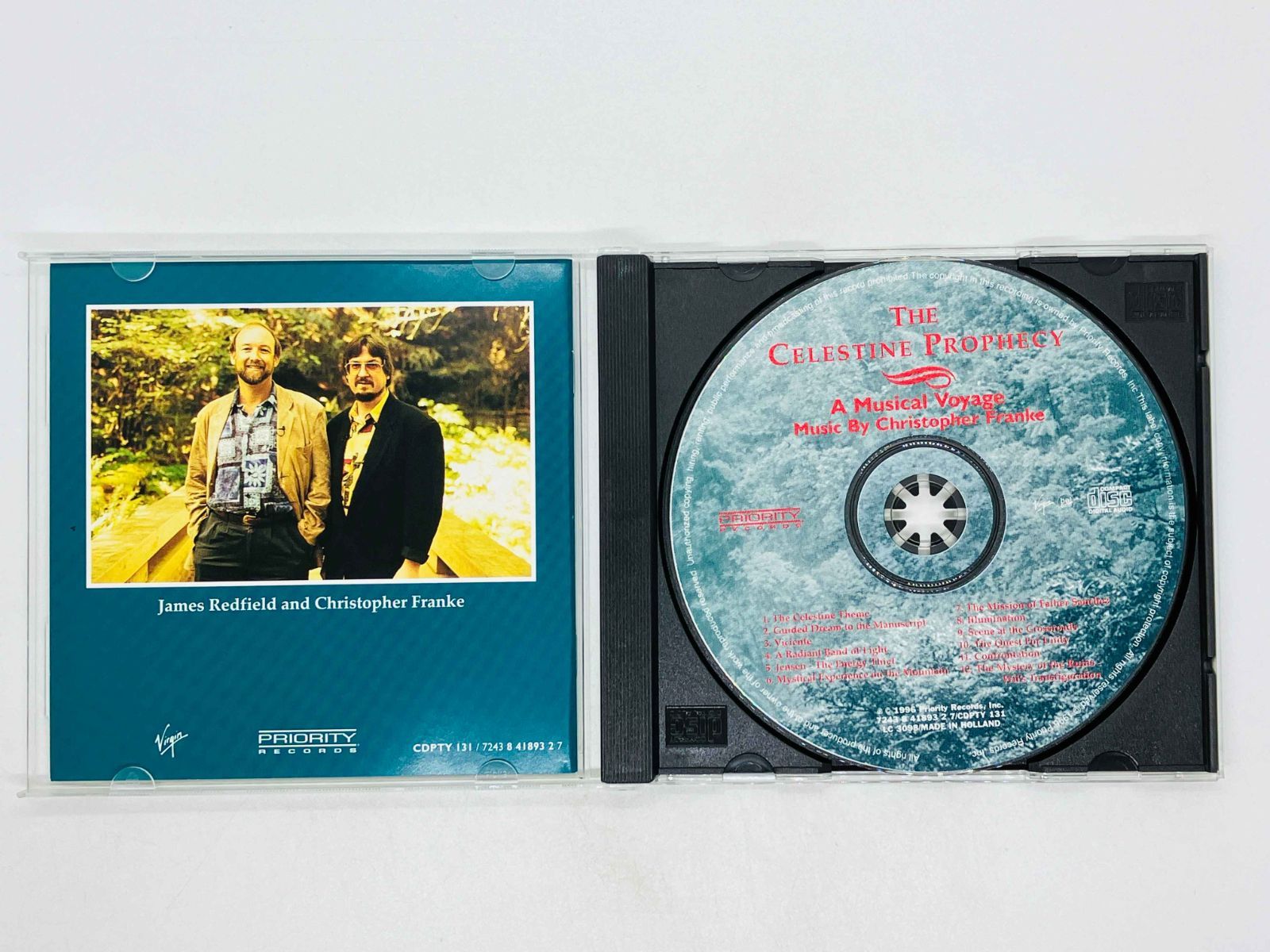 CD 聖なる予言 音楽の旅 Christopher Franke The Celestine