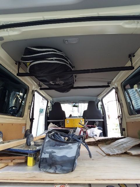 NAMINORIKOZOU200系ハイエースDX 金具4個セット ※旧タイプ - 車内収納 