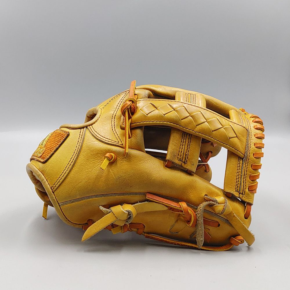 adidas 硬式 内野 グロープ professional 野球 紐交換 全紐交換