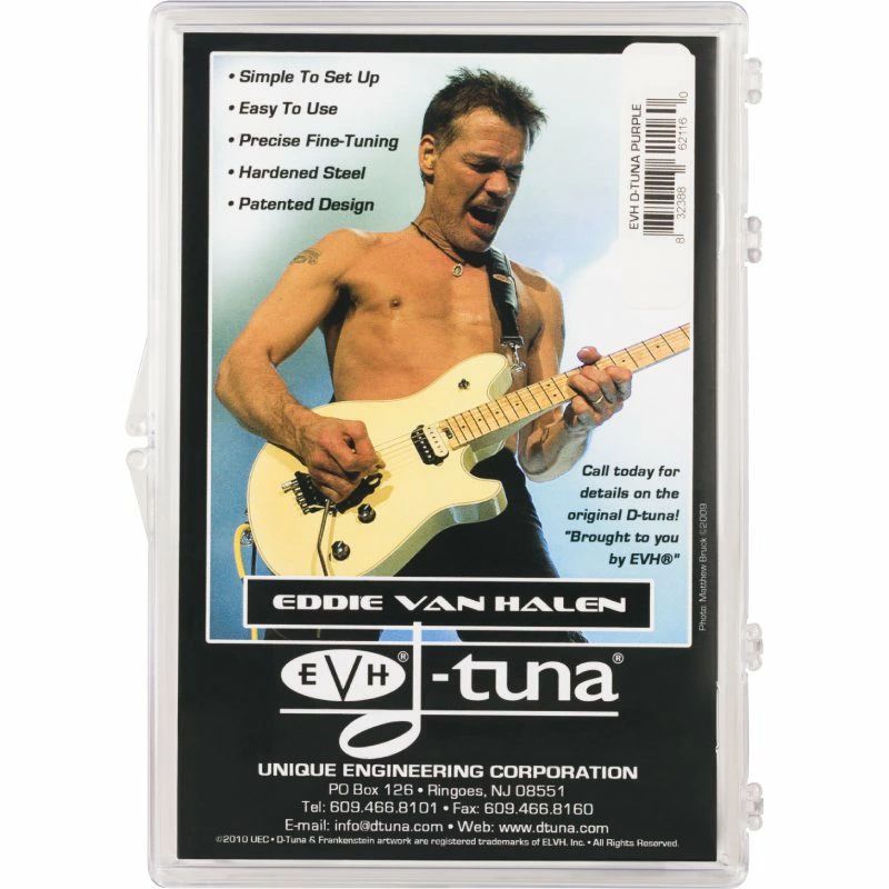 EVH D-Tuna Titanium Purple Dチューナー エディ ヴァン ヘイレン