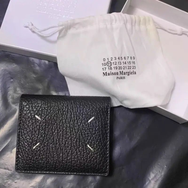新品未使用　Maison Margiela 二つ折り財布 ブラック Maison Margiela メゾンマルジェラ 財布 二つ折り BI-FOLD