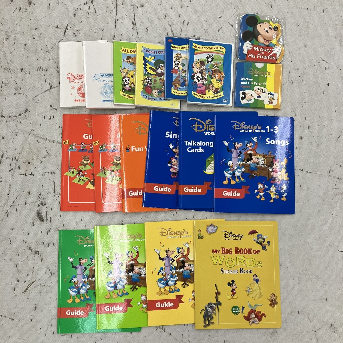 ワールドファミリー DWE ディズニー 英語システム 2011年頃 英語 教材