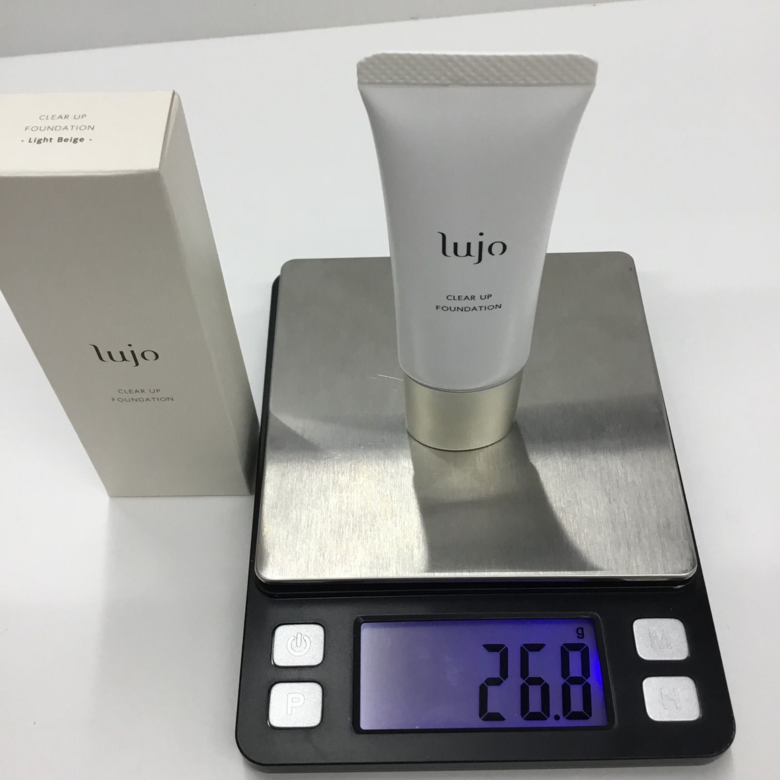 lujo クリアアップファンデーション ライトベージュ 20g lujo クリアアップファンデーション ライトベージュ 20g lujo