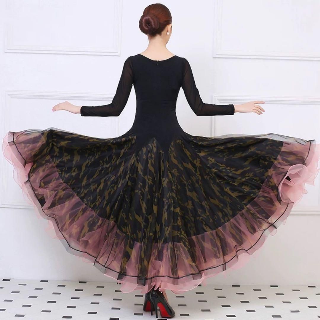 大人気❤️スタンダード練習着✨華やかなデザインでダンスパーティーにも！ 新品未使用 大人気 スタンダード練習着 華やかなデザインでダンス