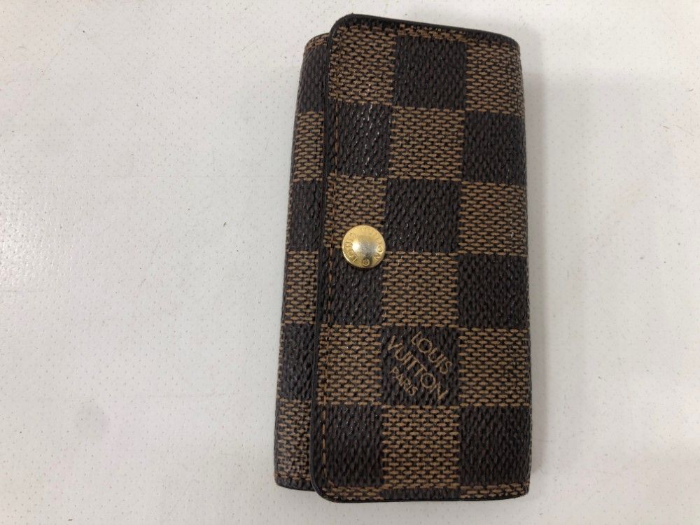 ✨未使用展示品・箱付き✨　LOUIS VUITTON キーケース　タイガ　4連 LOUIS VUITTON - 鑑定済 ルイヴィトン タイガ 新品同様 キー