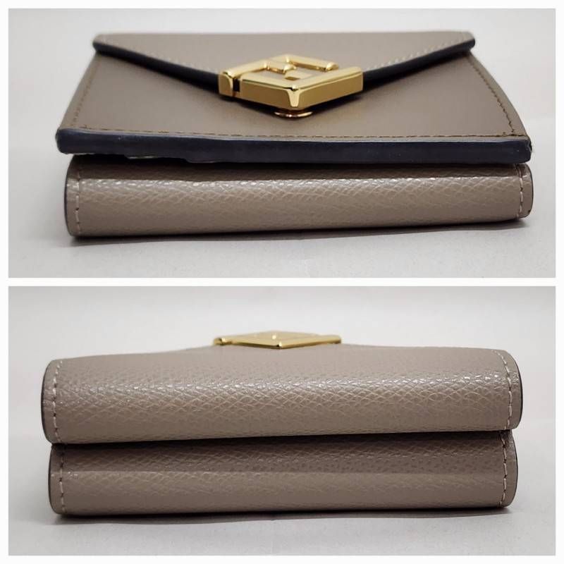 FENDI フェンディ FFダイヤモンド財布 8M0480 グレー ダブグレー  