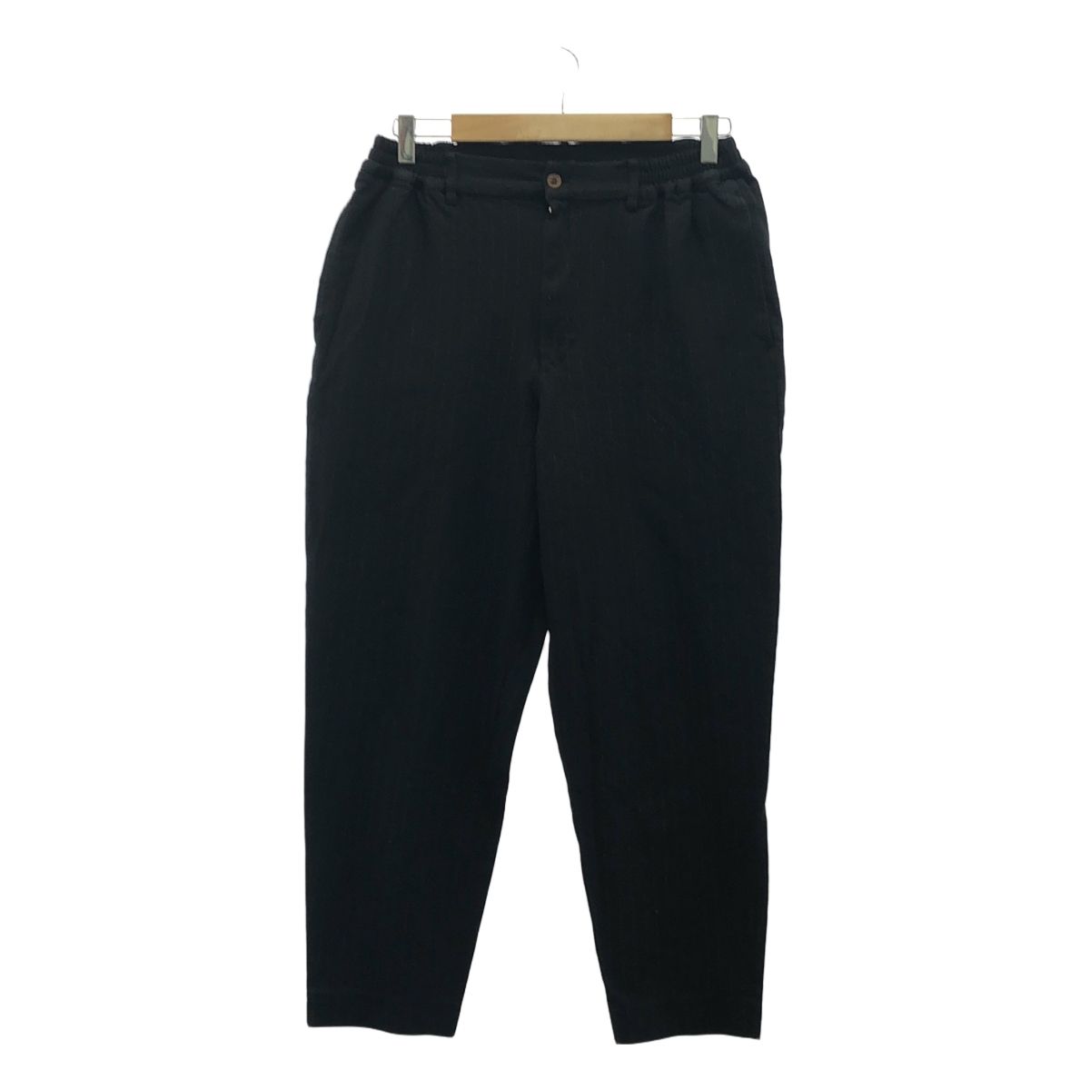 COMME des GARCONS COMME des GARCONS | コムコム | 2025SS | ラメストライプ テーパードパンツ | M | ブラック | レディース
