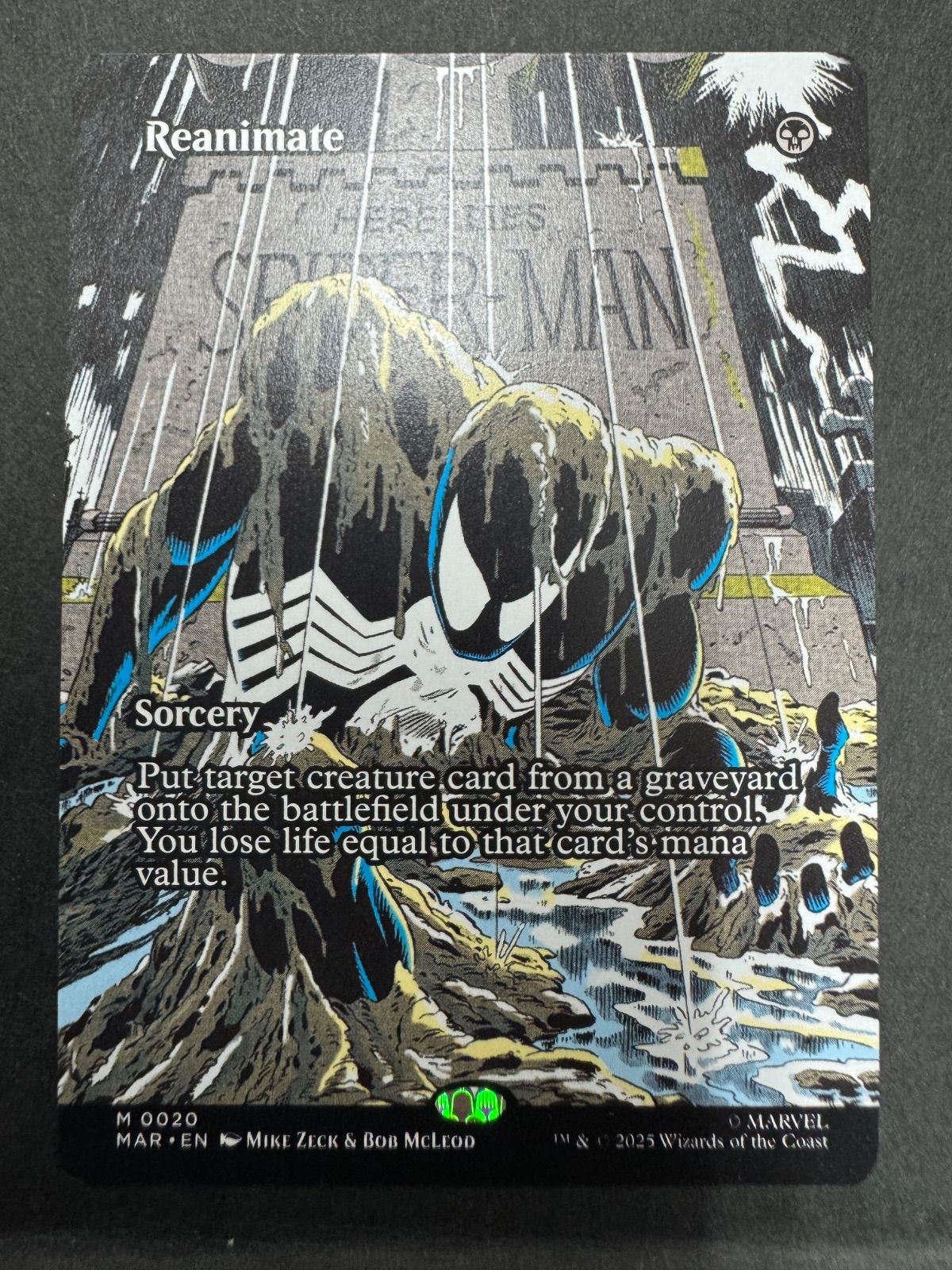 MTG 再活性 英語 ボーダーレス Foil スパイダーマン　マーベルマテリアル MTG 再活性 英語 ボーダーレス Foil スパイダーマン マーベル