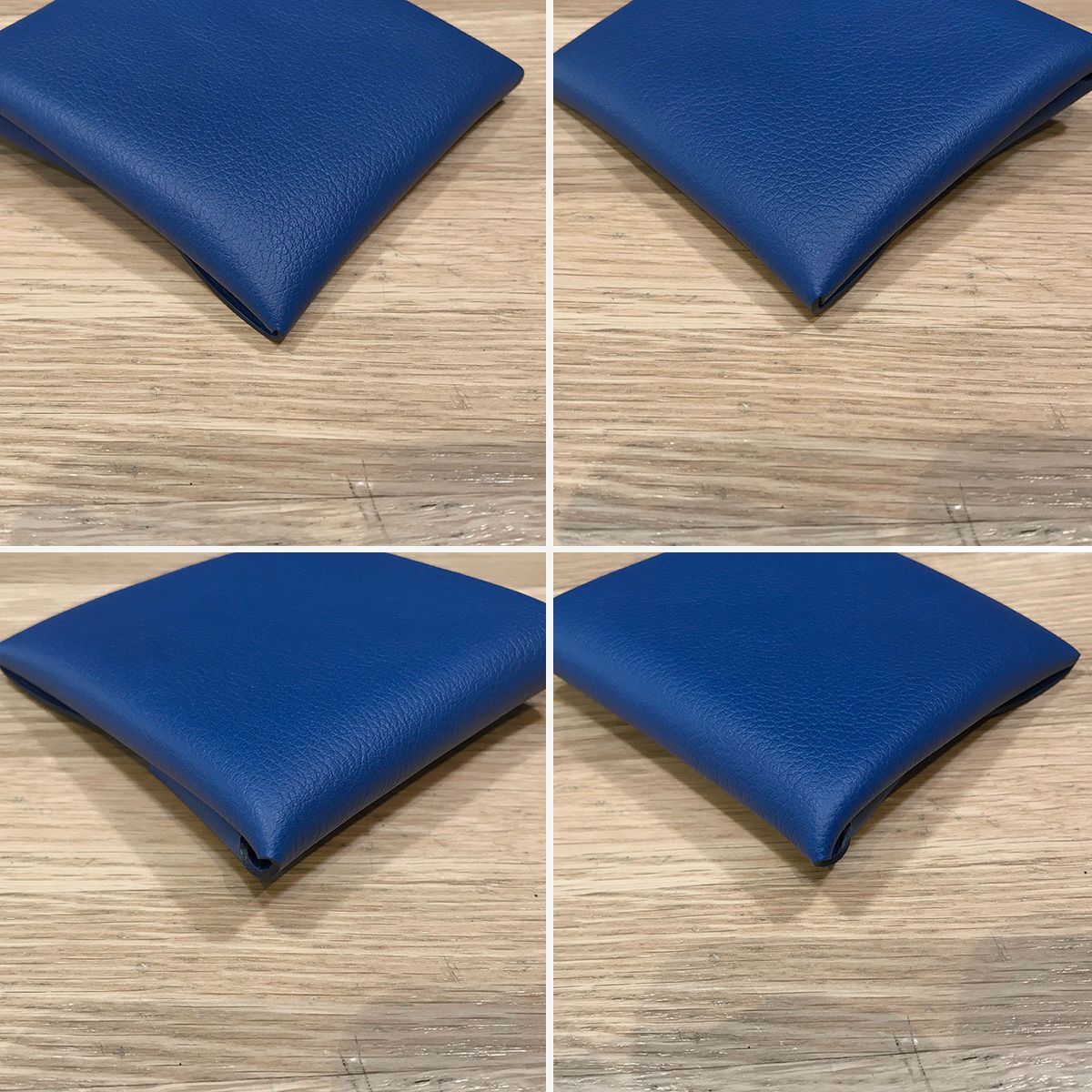 新品未使用】 エルメス バスティア エバーカラー ブルーフランス U刻印 