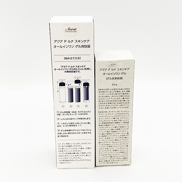 AQUA de LUNA オールインワンジェル 50g アクア ド ルナ スキンケアオールインワン ジェル50g AQUA DE