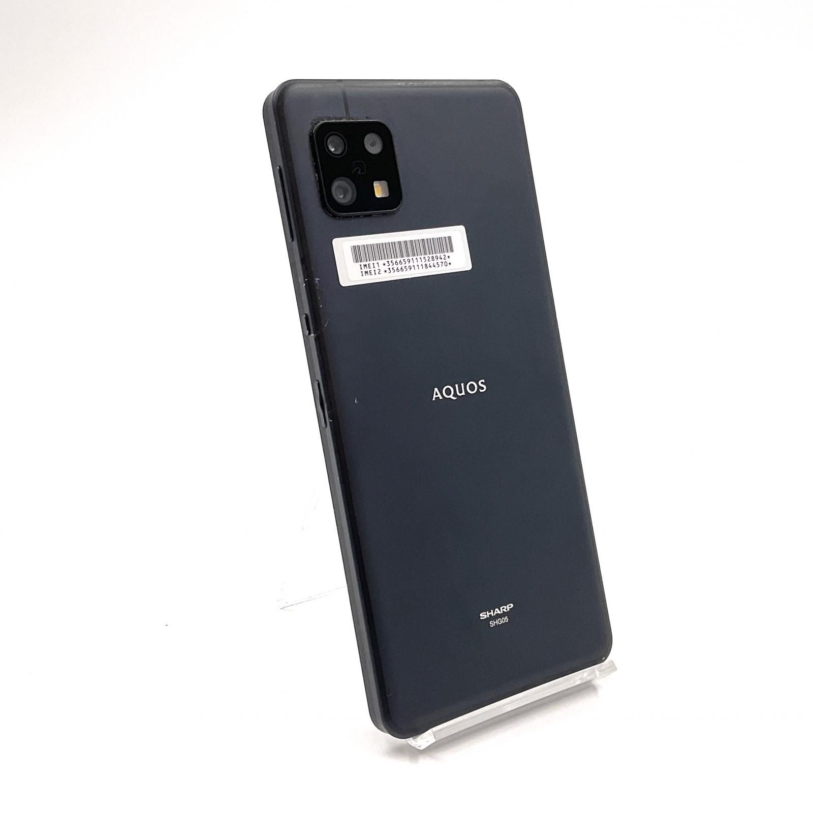 AQUOS 64GB sense6 SHARP - | ブラック SIMフリー SIMフリースマホ SH