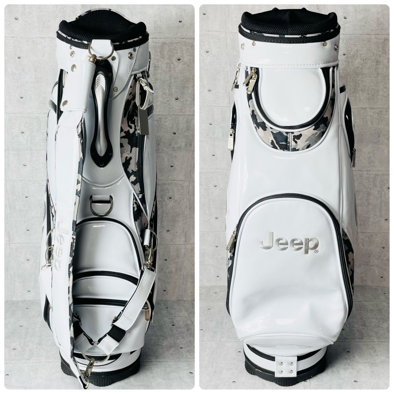 非売品 Jeep ジープ 3点式ショルダー プロモデル ホワイト