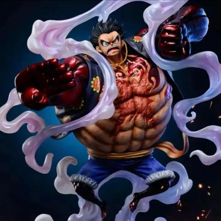 正規品 ワンピース ルフィ ギア4 バウンドマン 海外フィギュア ガレージキット 激レア》ONE PIECE ルフィ ギア4 バウンドマン フィギュア