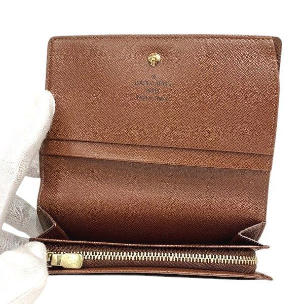  ルイヴィトン Louis Vuitton モノグラム ポルトモネビエ トレゾール M 61730 2つ折り財布 ユニセックス その他 その他