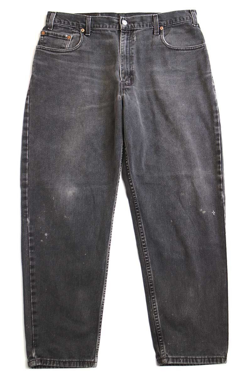 リーバイス560 デニム baggy フェードブラック W44 ビッグサイズ