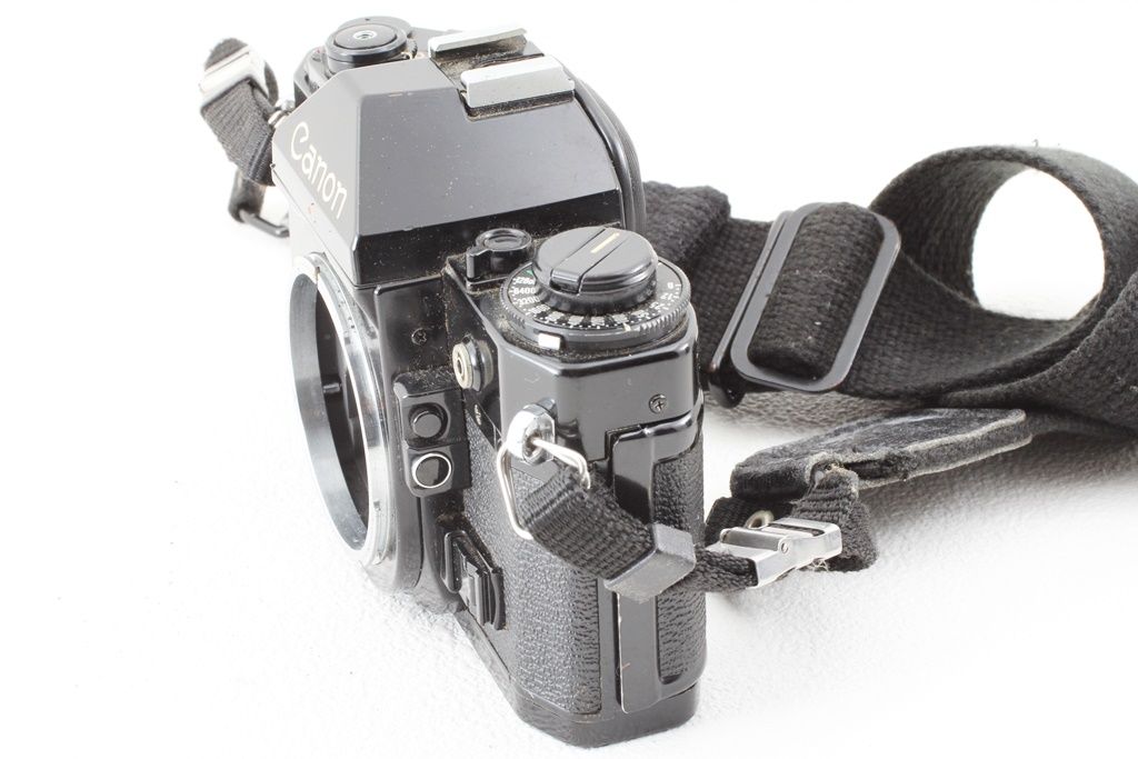 格安 Canon キヤノン A-1 FD 50/1.8 レンズ付き フィルム 一眼レフ カメラ