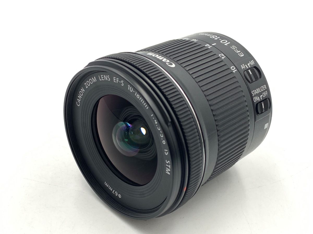中古 並品｜キヤノン EF-S10-18mm F4.5-5.6 IS STM CA01-C616-3T3B