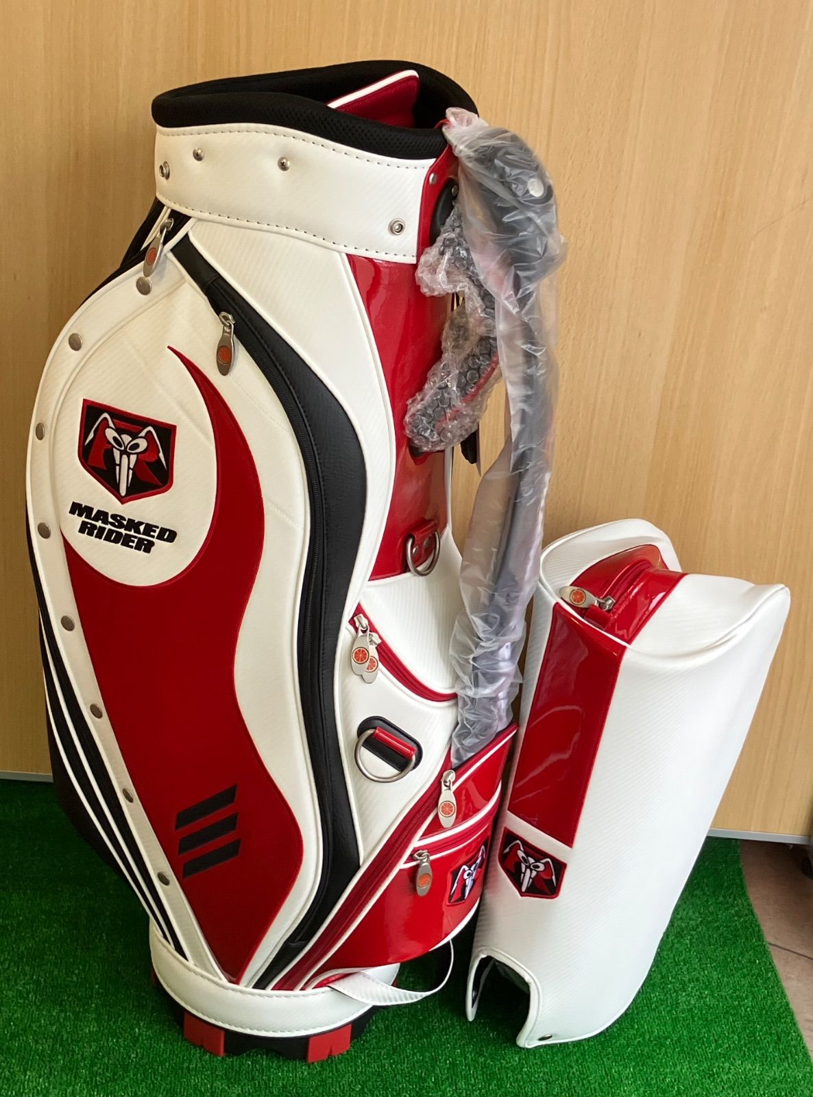 仮面ライダー ゴルフ キャディバッグ サイクロンモデル 即 不可