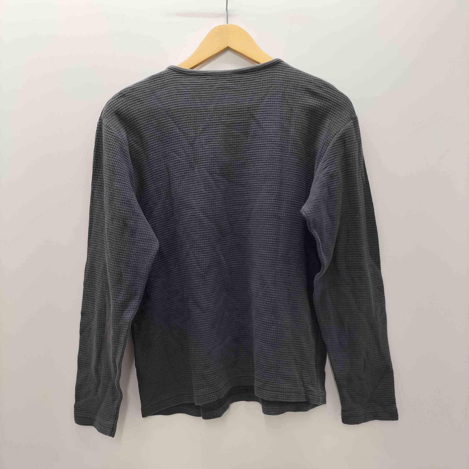 90s Eddie Bauer サーマル ロングTシャツ ヘンリーネック グレー 181704563.jpg?cmsp_timestamp=