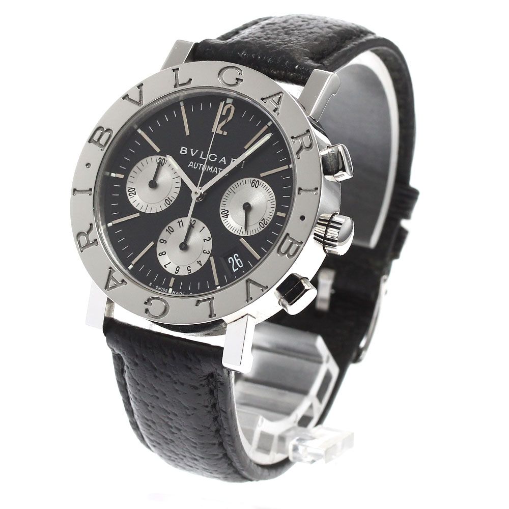 ブルガリ BVLGARI BB38SLCH ブルガリブルガリ デイト クロノグラフ  