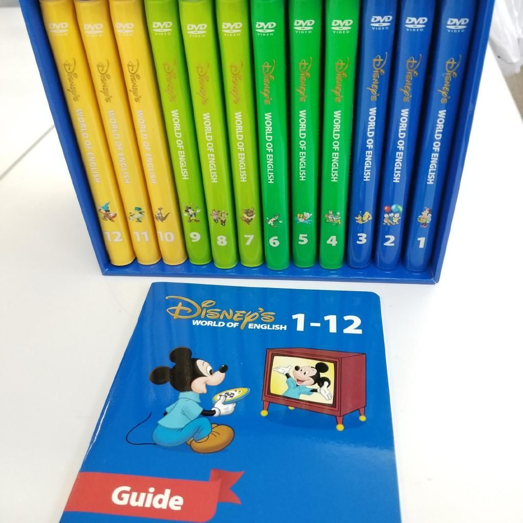 Disney's World of English 教材セット 送料込み！