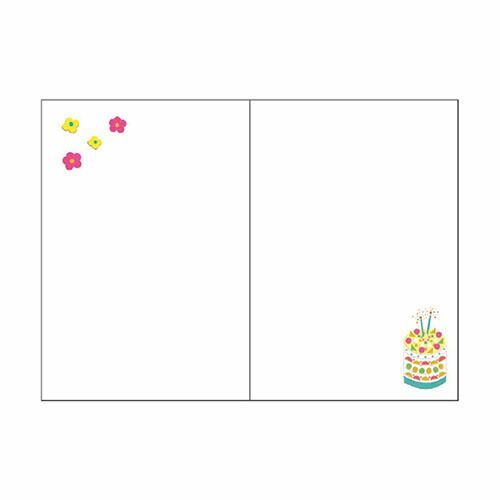 まとめ 紀寺商事 バースデーカード イラストバースデーカード フラワー ケーキ ケーキ IBC01 ×30セット