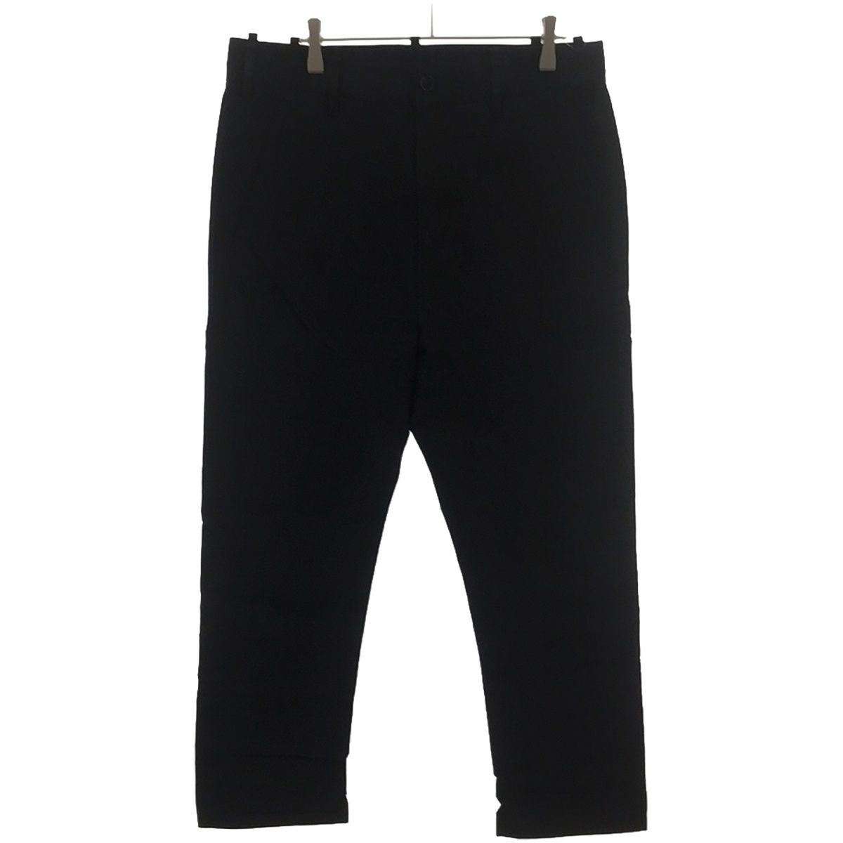 ANN DEMEULEMEESTER スラックス　ブラック　ストライプ ANN DEMEULEMEESTER スラックス ブラック ストライプ