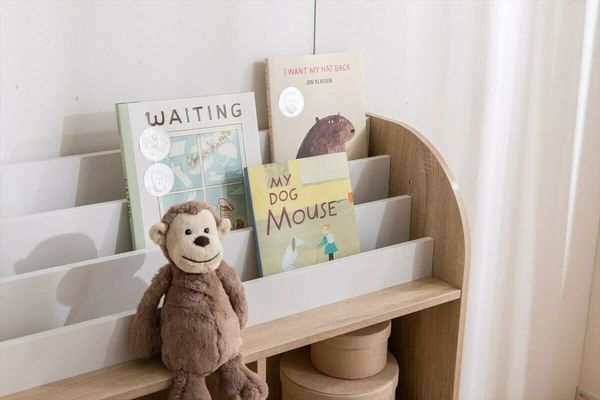 幅84cm 絵本棚 引き出し収納タイプ 子供部屋 収納 ラック おもちゃ お片付け 北欧風 韓国風 インテリア 家具 おしゃれ ナチュラル