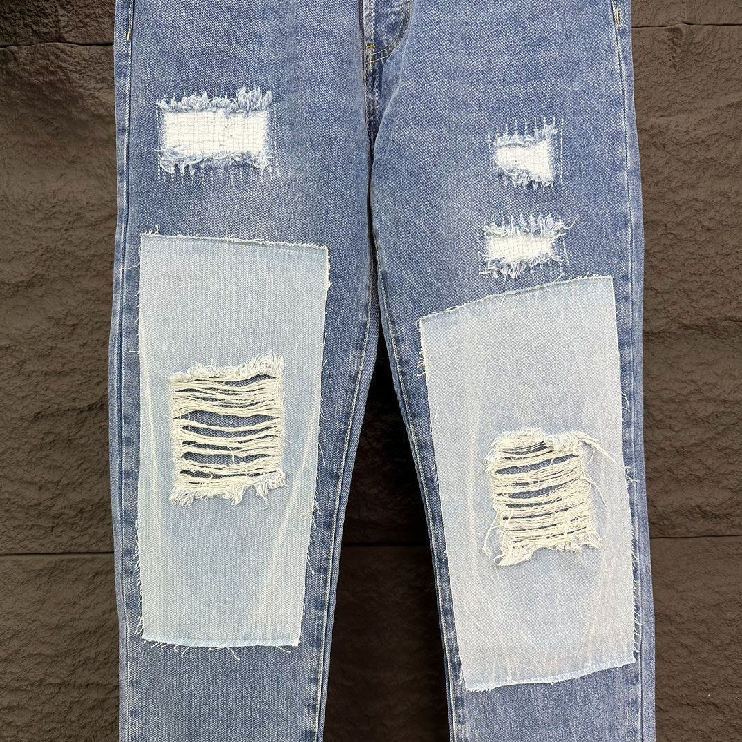 シート水洗いジーンズ