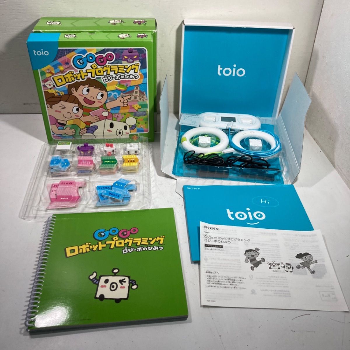 SONY toio GoGo ロボットプログラミングロジーボのひみつ toio本体