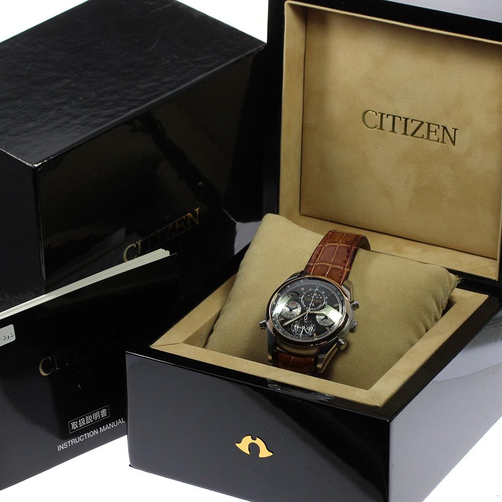 シチズン CITIZEN 6770-T006191/CTU57-0921 カンパノラ グランドコンプリケーション 300本限定 クォーツ メンズ美品箱付き_618362  - メルカリ