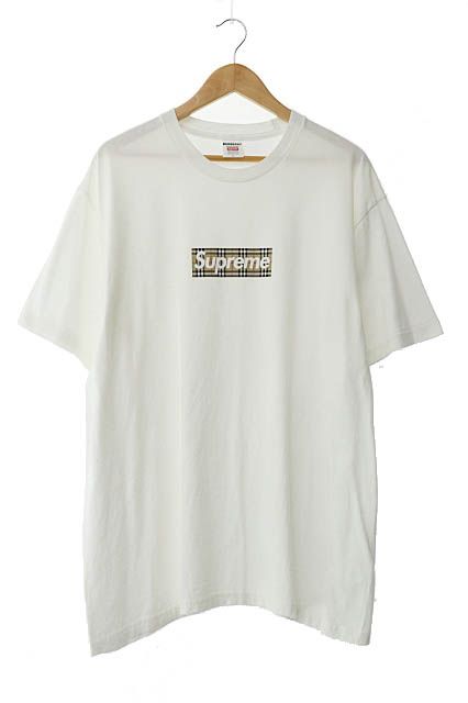 シュプリーム SUPREME ×BURBERRY バーバリー 22SS Box Logo Tee シュプリーム SUPREME ×BURBERRY バーバリー 22SS Box Logo Tee