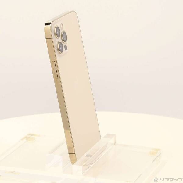 中古品〕 iPhone12 Pro 128GB ゴールド MGM73J／A SIMフリー【269