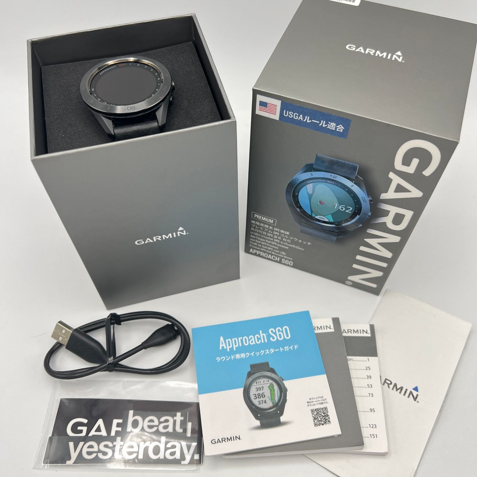 S60 Approach Garmin Watch GARMIN GPS Golf | Premium - Approach