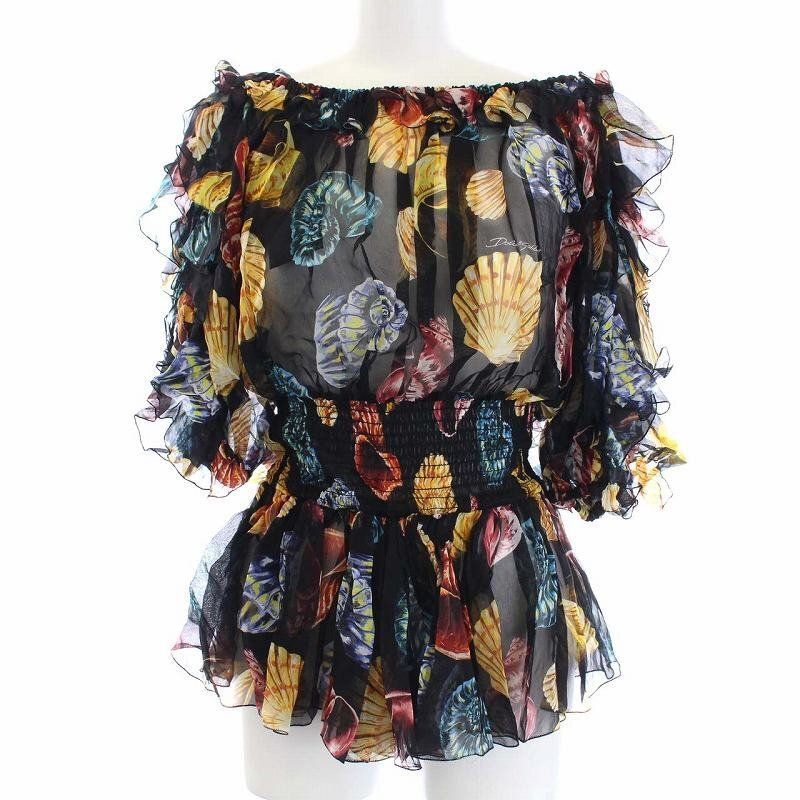 ドルチェ ＆ ガッバーナ DOLCE & GABBANA シルク ブラウス 40 【公式通販】