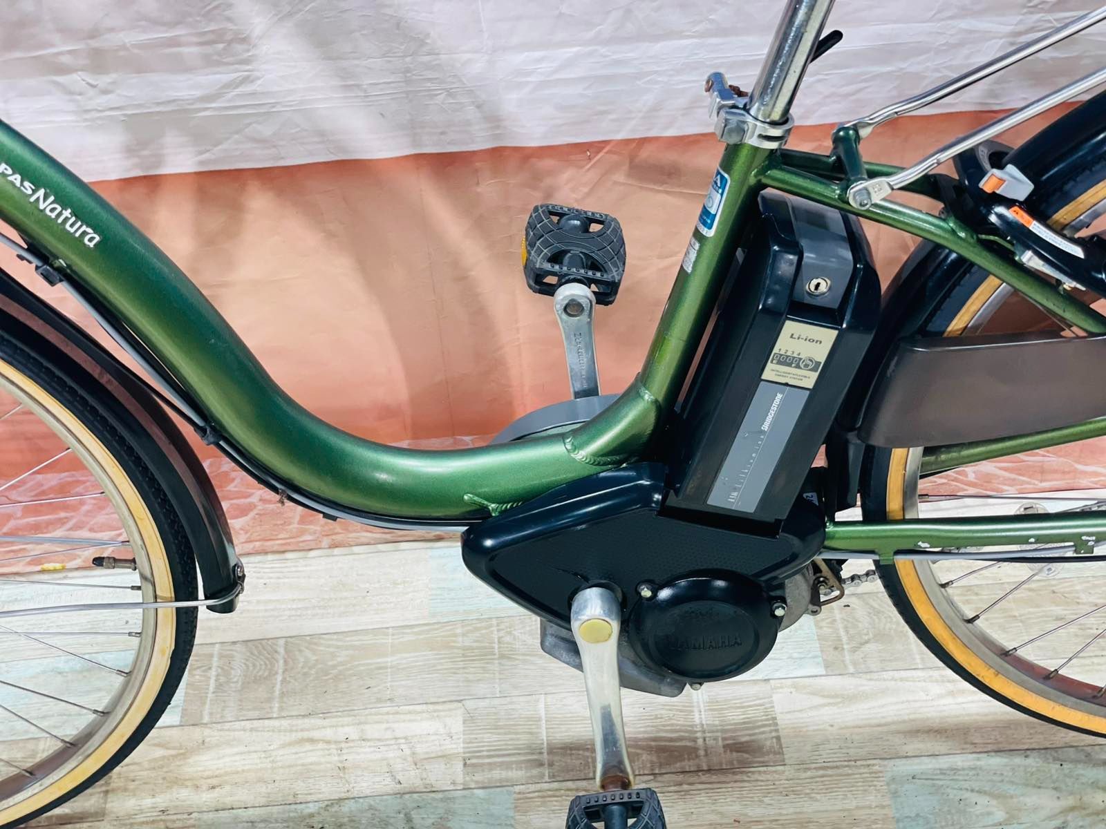 電動自転車 YAMAHA PAS Li-ion グリーン 電動自転車 YAMAHA PAS Li-ion