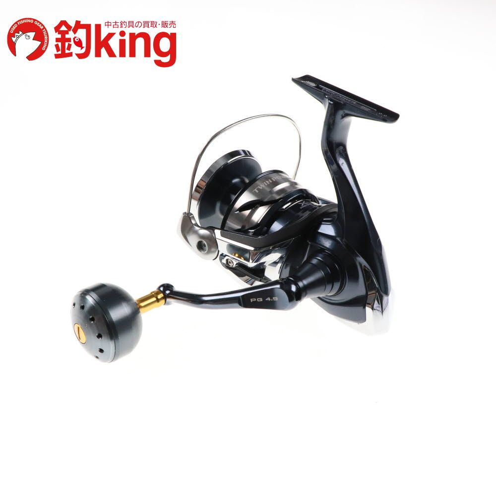 SHIMANO - 【中古】 シマノ 21 ツインパワーSW 10000PG 夢屋ノブ付  /SV009M シマノ 21 ツインパワーSW 10000PG 夢屋ノブ付 /SV009M ヒラマサ