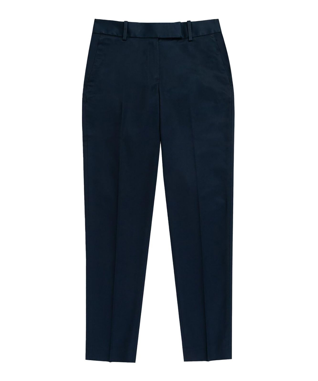 Size 0_Color ネイビー Brooks Brothers ブルックスブラザーズ ストレッチコットン フラットフロント アドバンテージ チノパンツ 100217105 ネイビー 0