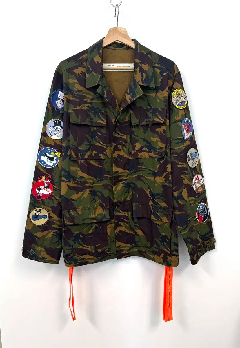 OFF-WHITE オフホワイト 迷彩ジャケット M オフホワイト ジャケット