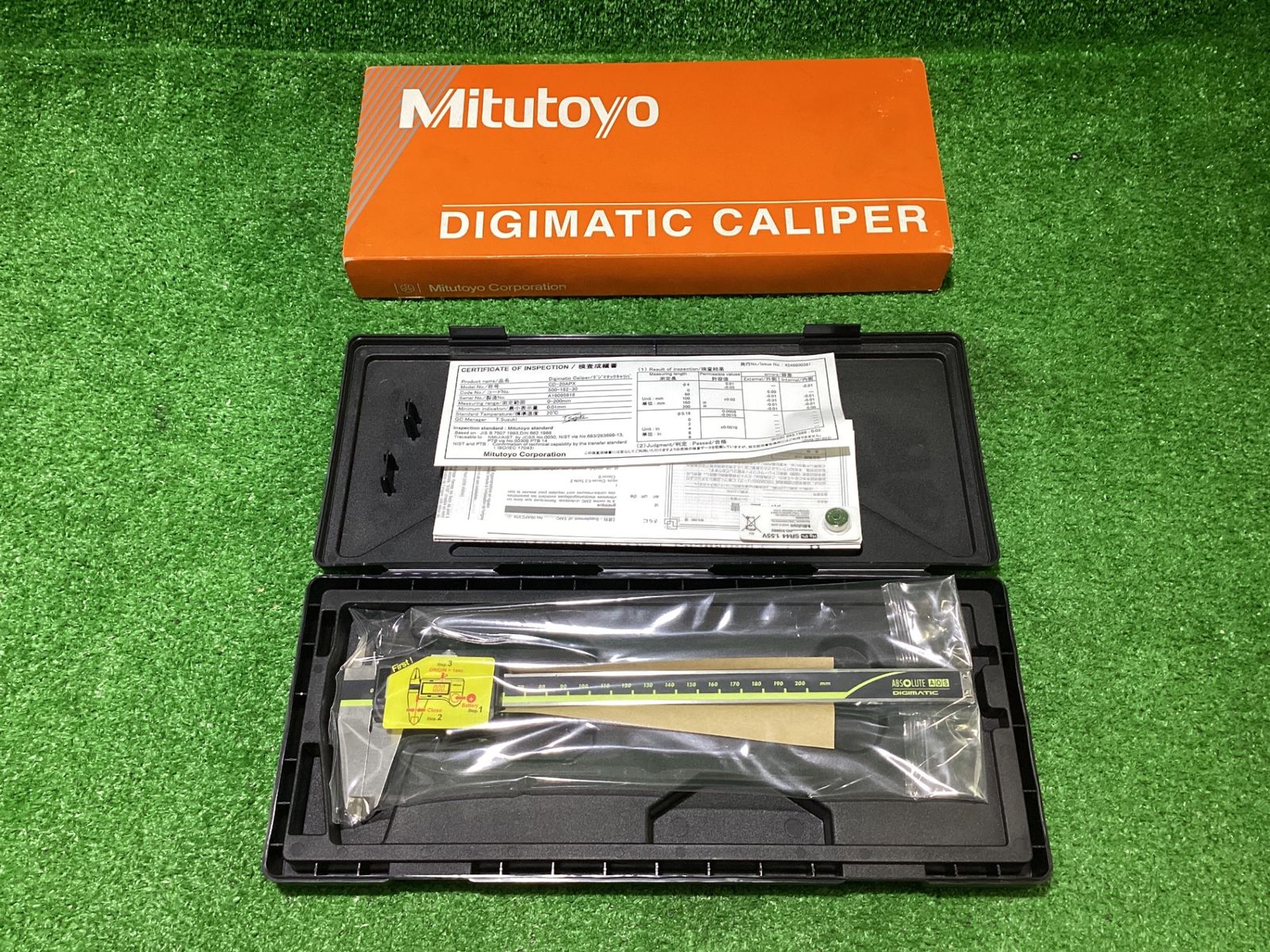 長期間保管品 Mitutoyo 500-182-30 CD-20AX デジマチックキャリパ 現状品 精度不明 コ-4
