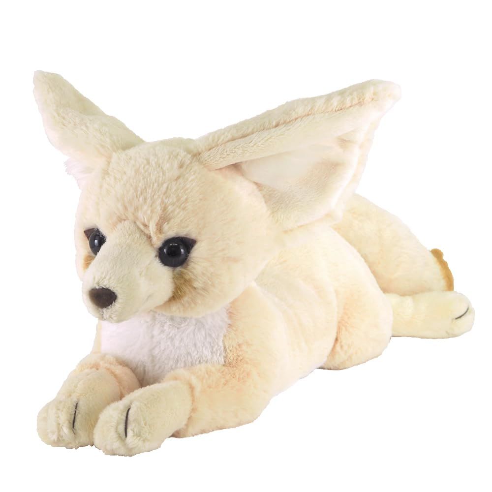 日曜まで　動物園限定　ひざフェネック　タグ付き　大きい　メルカリのみ出品 サンレモン ひざ ふぇねっく 24×48×22cm ぬいぐるみ フェネック