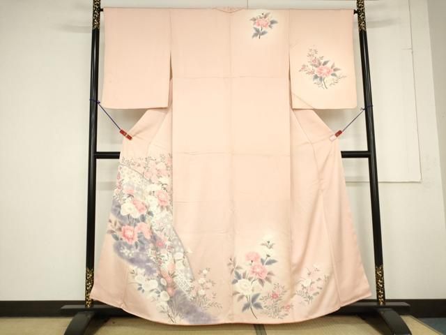 平和屋着物□訪問着 花籬文 正絹 逸品 AAAW3821ma