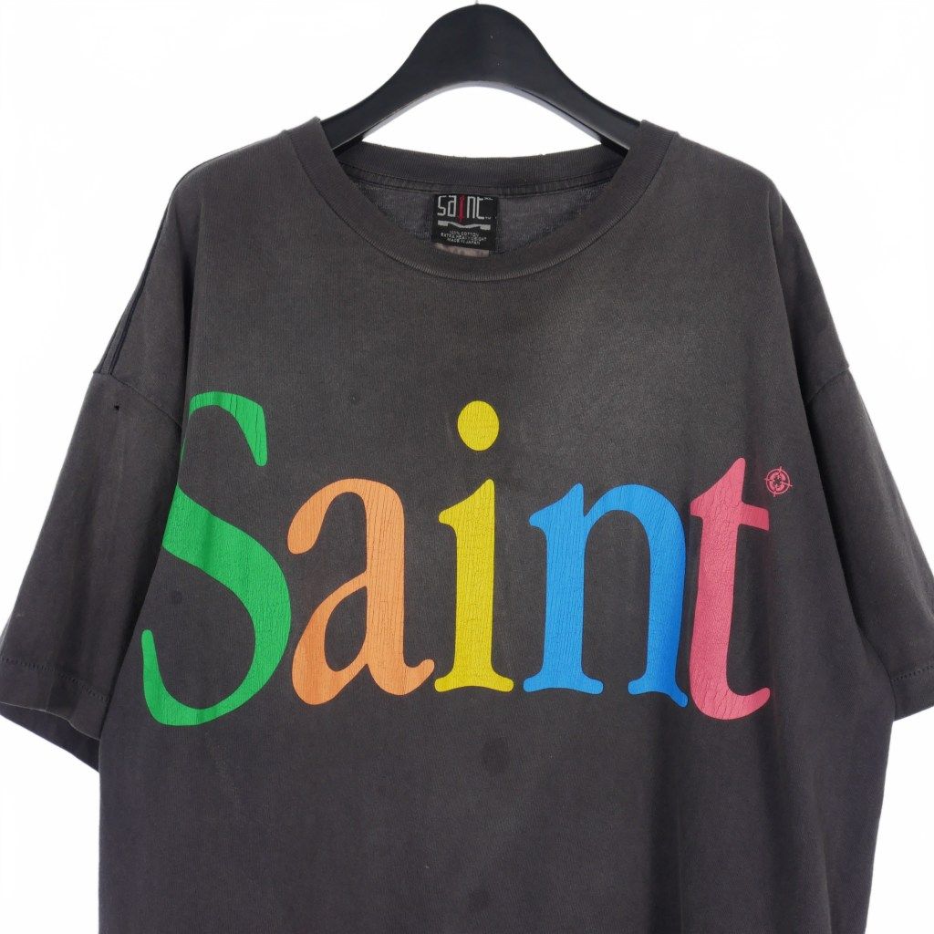 SAINT MICHAEL SS TEE COLOFUL Ｌ セントマイケル SAINTMICHAEL SS TEE COLORFUL L