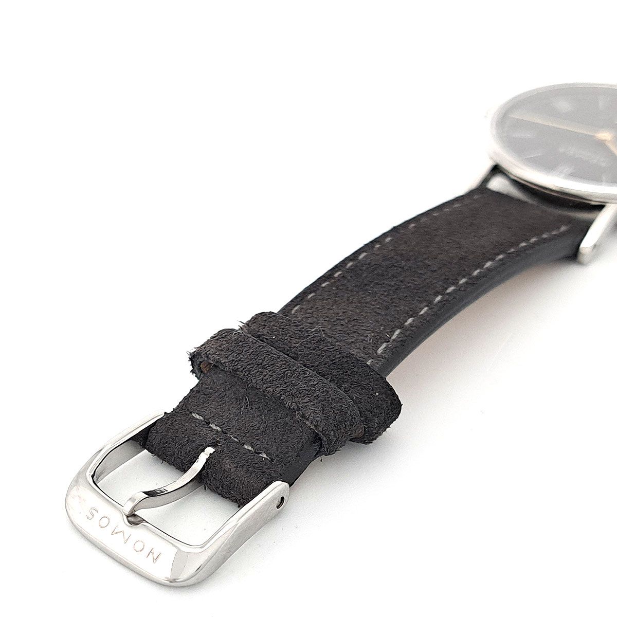 ノモス ラドウィッグ 33 ノワール  NM227 手巻き ステンレススティール メンズ ボーイズ NOMOS【中古】 【時計】