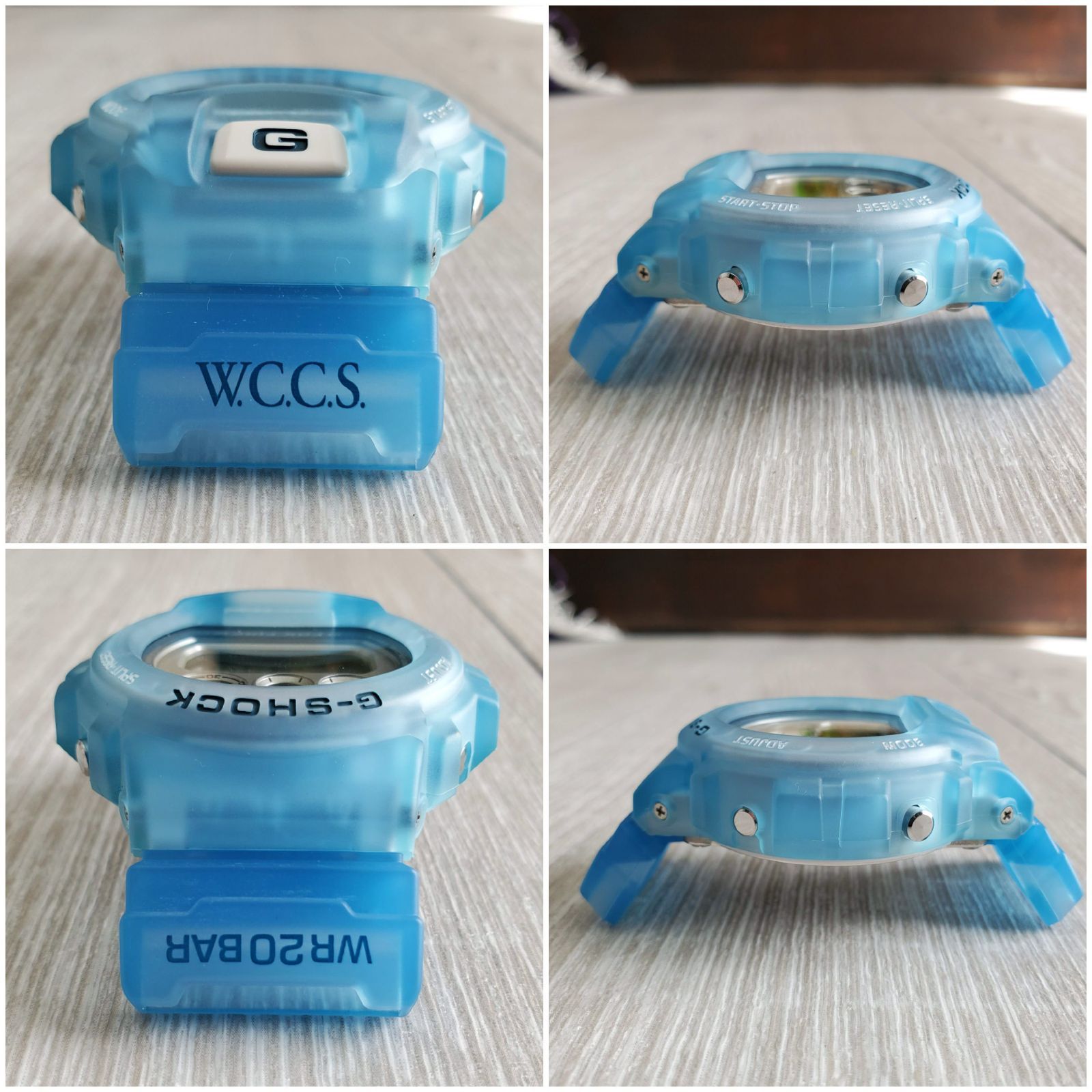 CASIOカシオ□美品 1997年製 G-SHOCK DW-6900WC-2BT W.C.C.S 初代 世界サンゴ礁保護協会 限定モデル マンタ  FOX FIRE 三つ目 ブルースケルトン 腕時計 ジーショック 定価15000 - メルカリ