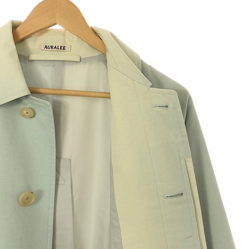 AURALEE / オーラリー | WASHED FINX GRADATION DYED LONG COAT  