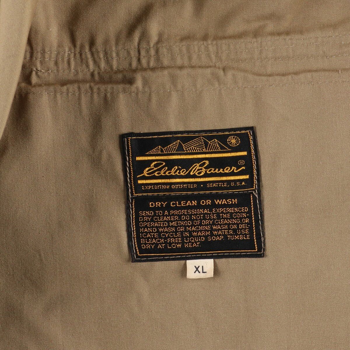 【人気！】Eddie Bauer ハンティング　90年代　Lサイズ 古着 90年代 エディーバウアー Eddie Bauer OUTDOOR OUTFITTER