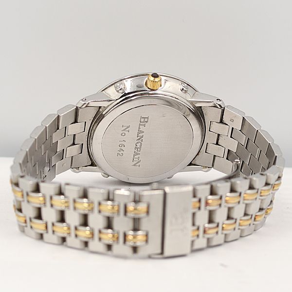 デッドストック級 稼働 良品 ブランパン ヴィルレ トリプルカレンダー  