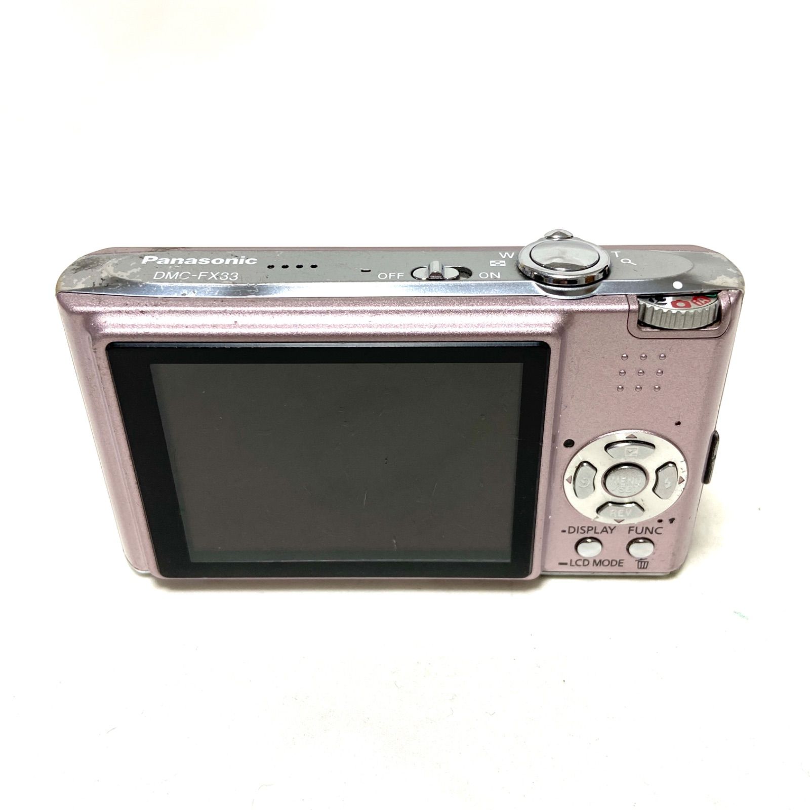 Panasonic LUMIX DMC-FX33 ピンク コンパクトデジタルカメラ コンデジ