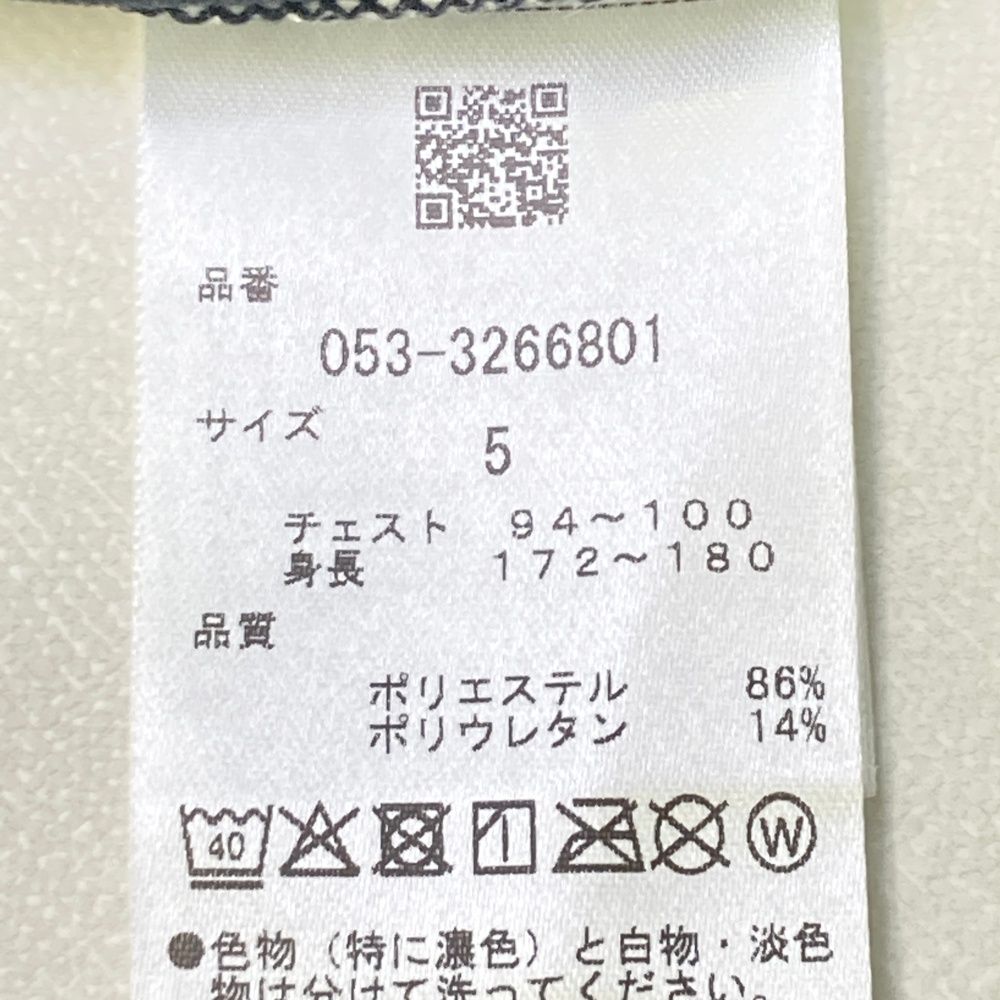 サイズ 5 PEARLY GATES パーリーゲイツ ハイネック 長袖Tシャツ ブラック系 240101403098 ゴルフウェア メンズ ストスト LLC-HASEGAWATOSO_COM